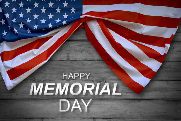 istock American flag on memorial day 935787314