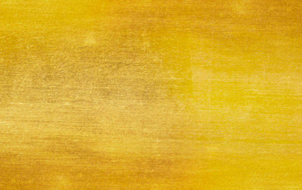 istock Shiny yellow leaf gold foil texture 935790058