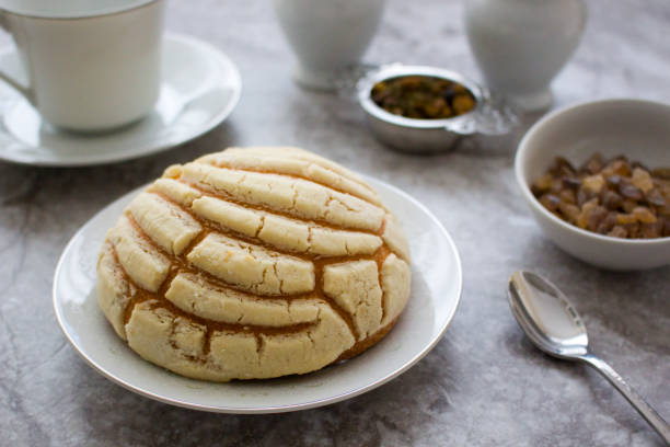 콘 (멕시코 달콤한 빵) - bun bread cake dinner 뉴스 사진 이미지