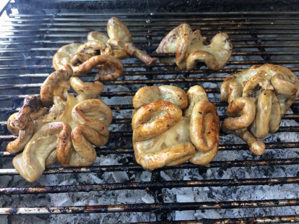 istock Grilled pork fillet for cooking 935821800