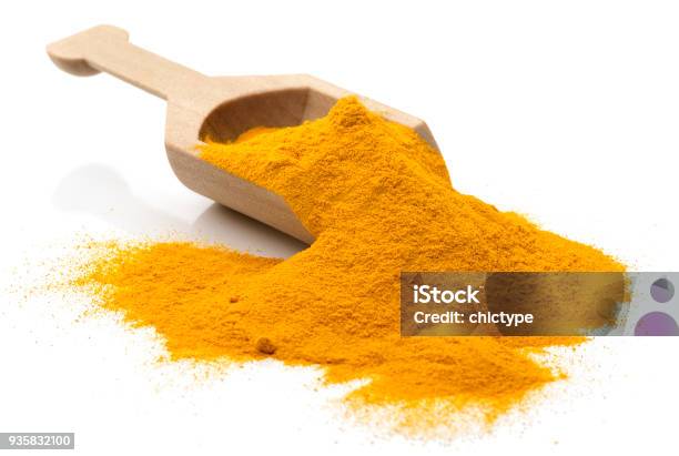 Turmeric Stock Photo - Download Image Now - Turmeric, Ground - Culinary, Yellow