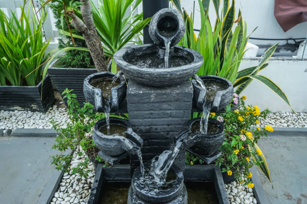 istock Small Garden Fountain 935832426