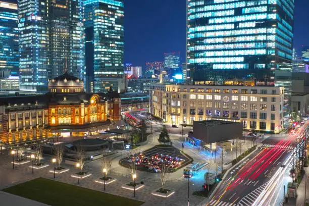 This place is Tokyo Station in Tokyo Japan.