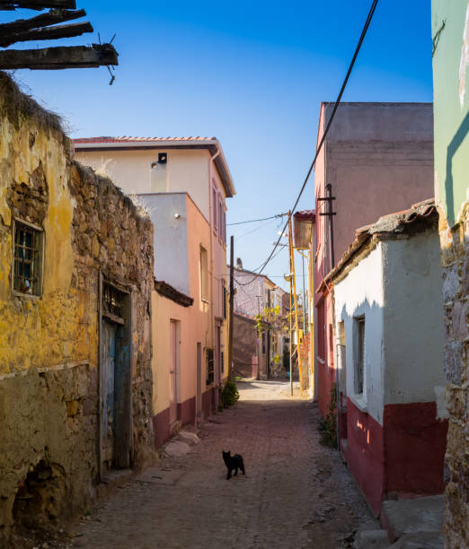 istock Old town in Europe at sunset with retro vintage Instagram style filter effect 935847208