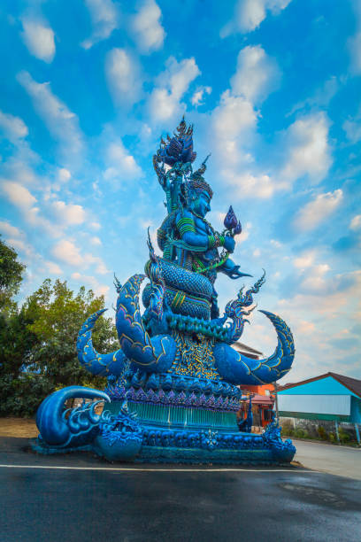 istock wat Rong Suea Ten blue temple Chiang Rai 935874356
