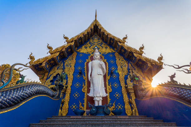 istock wat Rong Suea Ten blue temple Chiang Rai 935874374