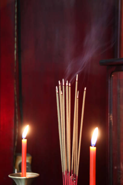 istock They worship gods or their ancestors by lighting incense sticks 935889882