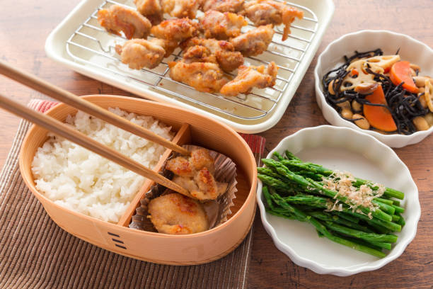 istock Japanese wooden lunchbox, magewappa 935906454