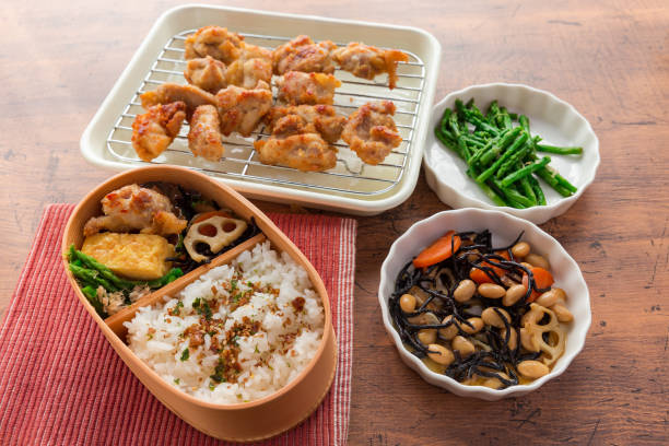 istock Japanese wooden lunchbox, magewappa 935906486