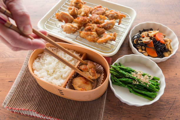istock Japanese wooden lunchbox, magewappa 935906508