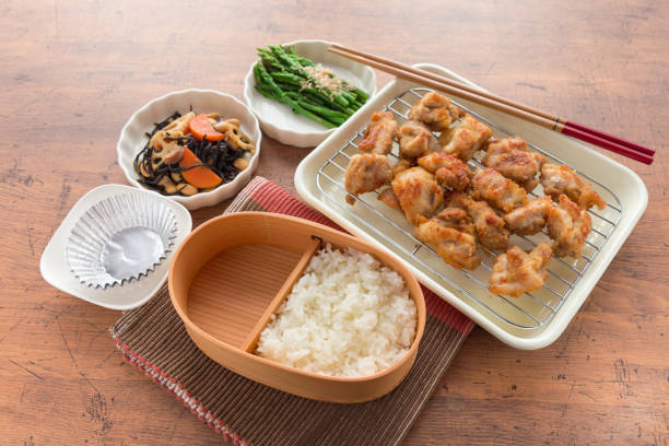 istock Japanese wooden lunchbox, magewappa 935906786