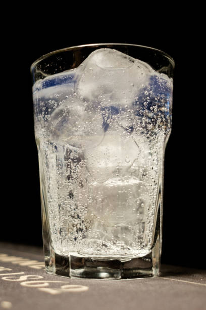 istock glass full of cool water (tonic) with ice 935924340