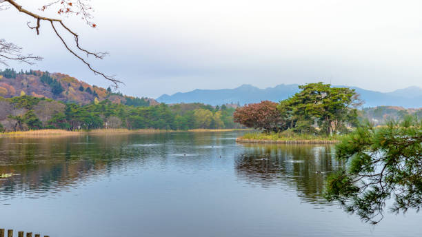 istock Autumnal scenery of Lakeside 935927020