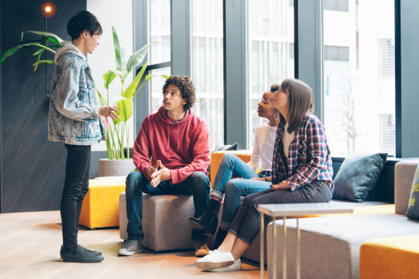 istock Design team meeting in a modern share office 935935506