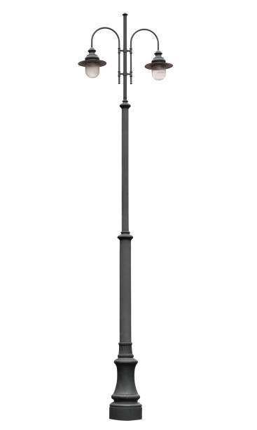 istock Street lamppost, isolated 935936030