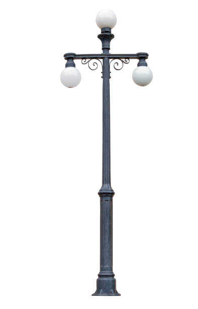 istock Street lamppost, isolated 935947562