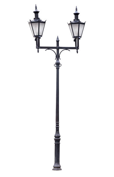 istock Street lamppost, isolated 935948050
