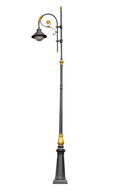 istock Street lamppost, isolated 935948284