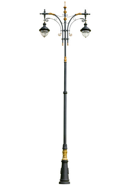 istock Street lamppost, isolated 935948508