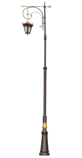 istock Street lamppost, isolated 935951290