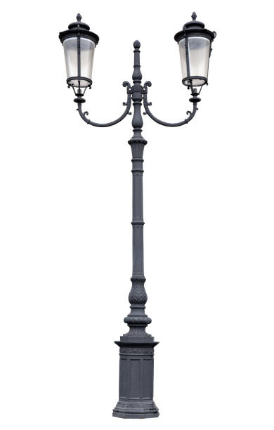 istock Street lamppost, isolated 935954784
