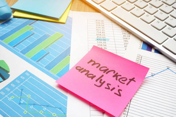 istock Stick with word market analysis. 935955614