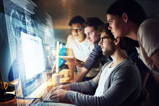 istock Cyberspace is one place they never get lost in 935964262