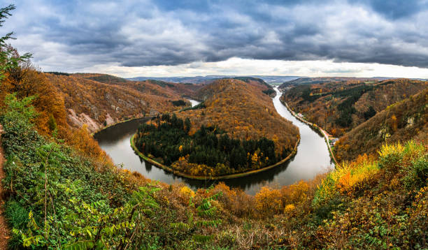 istock Saarschleife, a river in Germany 935967050