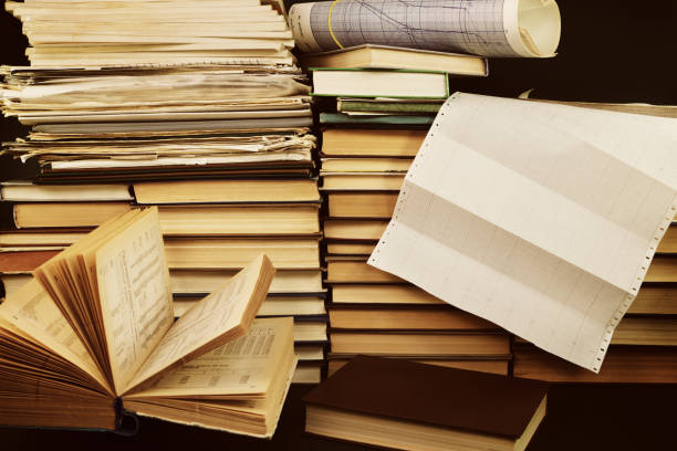 istock An open scientific book on the desk 935970488