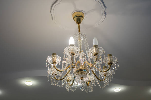 istock Huge chandelier closeup 935971548