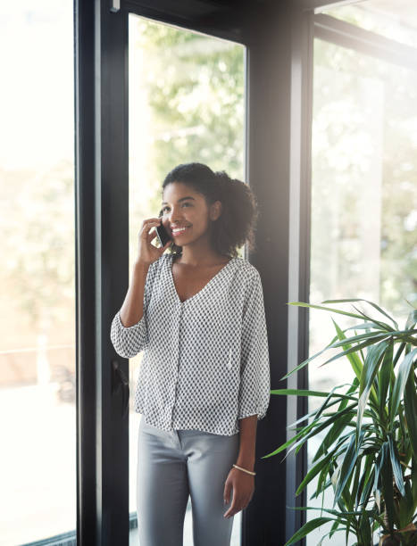 istock She takes the time to speak to her clients 935975830
