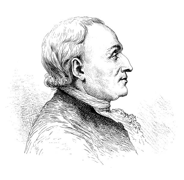Denis Diderot ( 5 October 1713 – 31 July 1784) was a French philosopher, art critic, and writer, best known for serving as co-founder, chief editor, and contributor to the Encyclopédie Illustration of a Denis Diderot ( 5 October 1713 – 31 July 1784) was a French philosopher, art critic, and writer, best known for serving as co-founder, chief editor, and contributor to the Encyclopédie perforated paper pictures stock illustrations