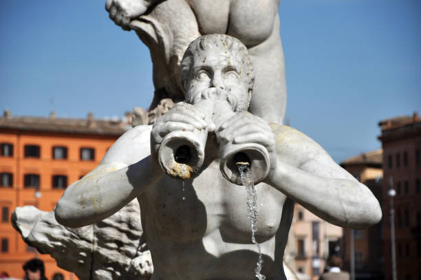 istock Fountain statue detail inPiazza Navona, Rome 936012602