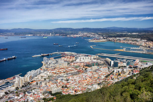 istock Gibraltar City and Bay 936015982
