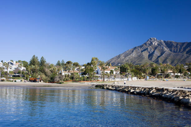 istock Beach in Marbella on Costa del Sol in Spain 936016424