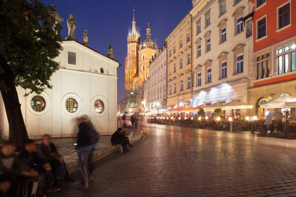 istock Cracow by Night in Poland 936017446