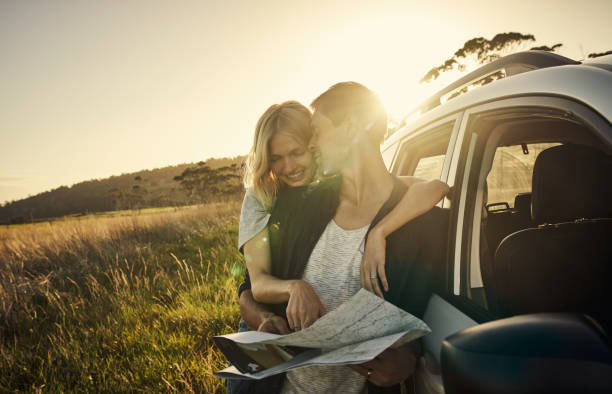 istock Just one more town and we're there 936031872