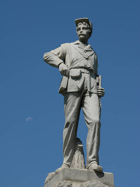 istock New Jersey soldier carved in granite 93607457