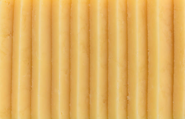 istock Row of several slices of gouda cheese 936078770