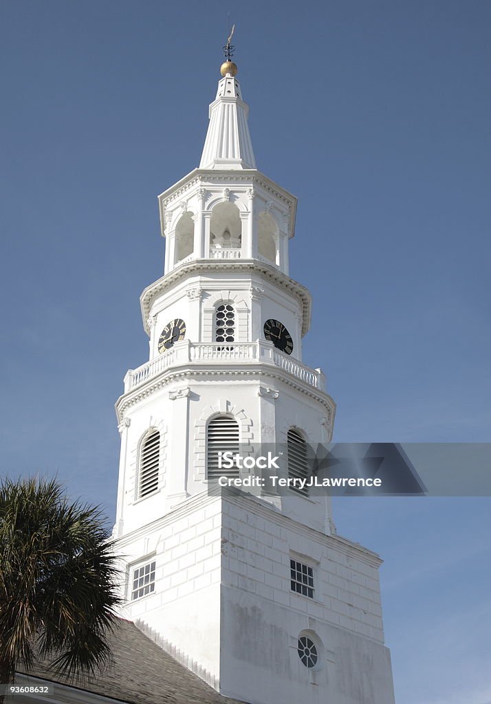 St. Michael&#8217;s Episcopal Church, Charleston, South Carolina, USA  18th Century Style Stock Photo