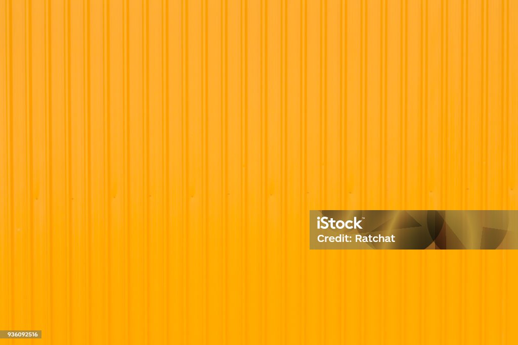 lado do fundo metálico do recipiente amarelo painel, amarelo - Foto de stock de Recipiente royalty-free