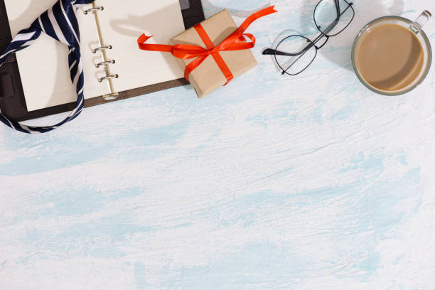 istock Happy Father's Day. Gift Ideas for Dad with copyspace. 936093404