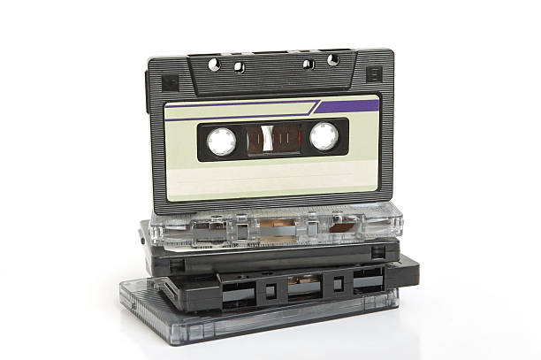 istock Group of cassette tapes 93610171