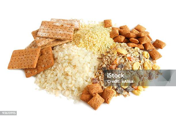 Foto de Cereais E Granola Biscoito e mais fotos de stock de Alimentação Saudável - Alimentação Saudável, Amarelo, Ameixa - Fruta seca