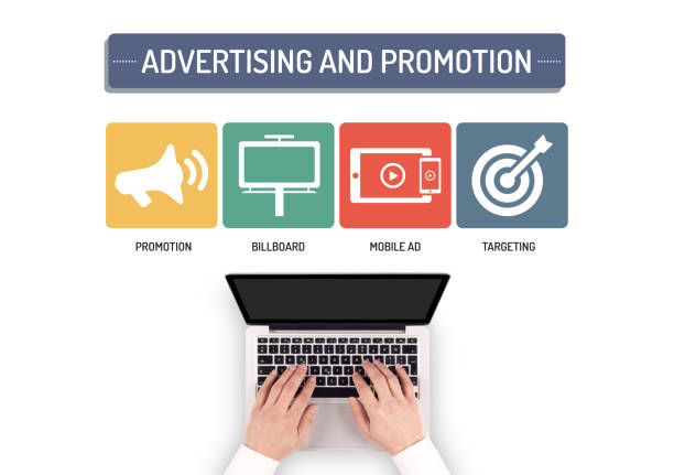 istock BUSINESSMAN WORKING ON ADVERTISING AND PROME CONCEPT 936124126