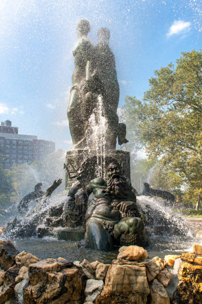 istock Bailey Fountain in New York City 936129172