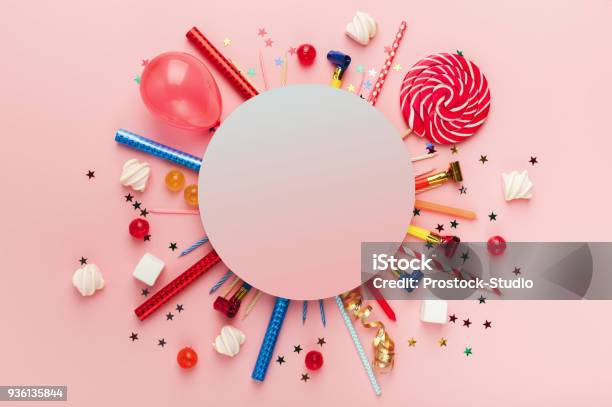 Children Birthday Party Background Stock Photo - Download Image Now - Birthday, Party - Social Event, Cake