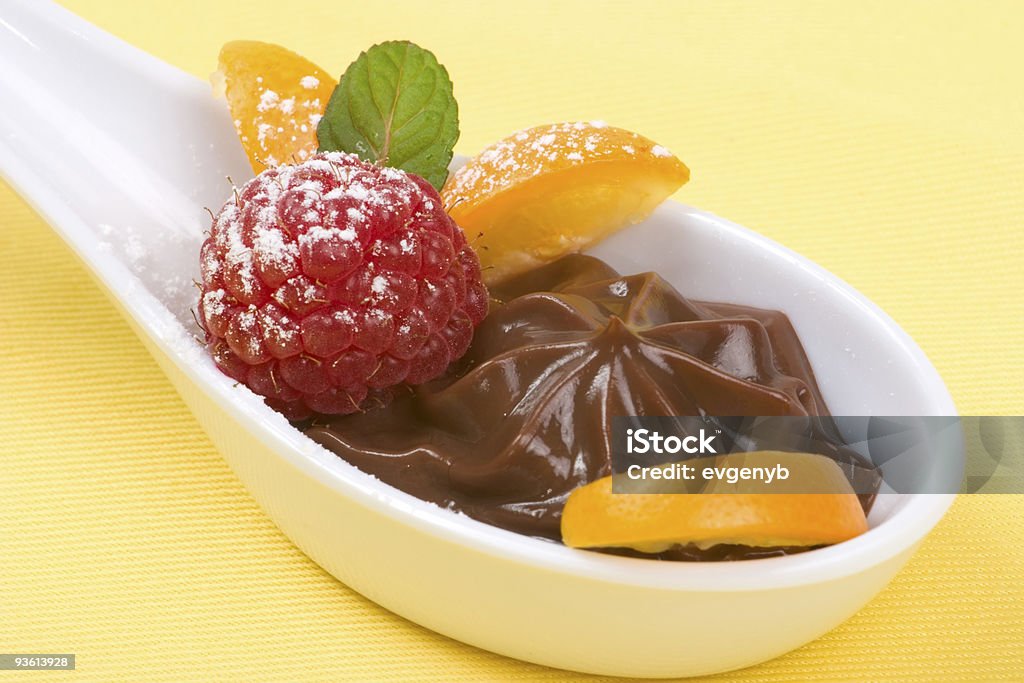 Chocolate souffle  Baked Pastry Item Stock Photo