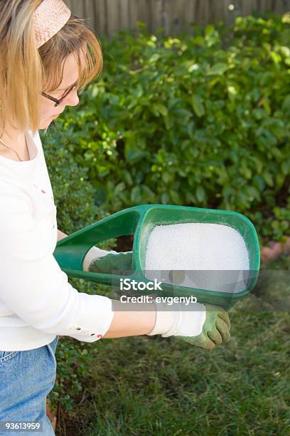 Prado Fertilizing Foto de stock y más banco de imágenes de Césped - Césped, Jardín privado, Fertilizante