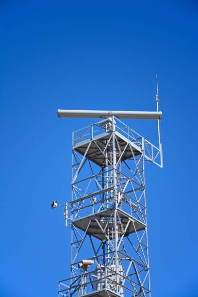 istock Radar mast, Ponta da Piedade, Portugal. 936143286